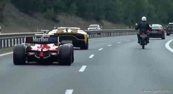 Repubblica Ceca, Ferrari da Formula 1 appare in autostrada: caccia al misterioso pilota - ilgazzettino.it