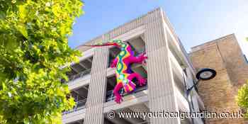 Giant inflatable tentacles, a lizard and eyeballs pop up around Croydon - this is why