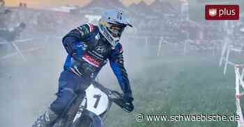 Ravensburg: Beim Goscha-Marie-Mofa-Cup setzt den Fahrern der Staub zu - Schwäbische