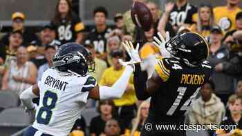 Steelers' Diontae Johnson calls George Pickens a 'freak,' says rookie WR is a 'special talent'