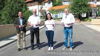 Symbolische Freigabe: Hohe Zuschüsse für Brückensanierung in Höfen