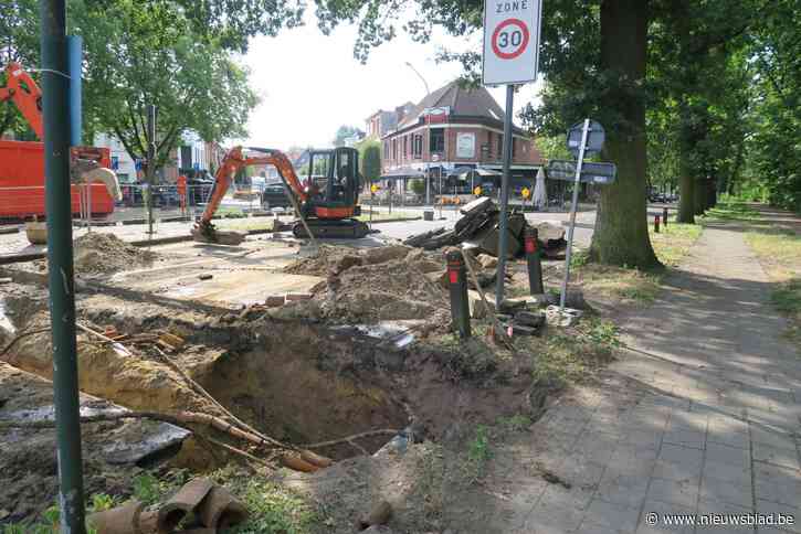 Corona leidt onrechtstreeks tot gesprongen waterleiding: Pidpa legt met spoed nieuwe buizen