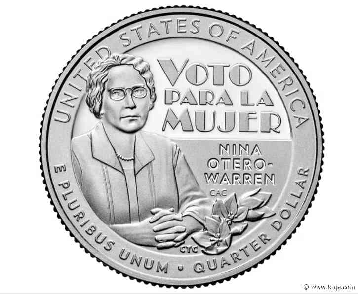 New Mexico suffragette featured on newly released U.S. coin