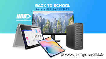 NBB Back2School-Aktion: Rabatte auf PCs, Notebooks, Tablets & mehr