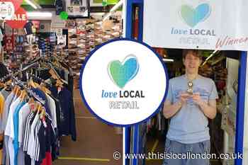 Rowe Sports in Chingford wins Love Local speciality retailer