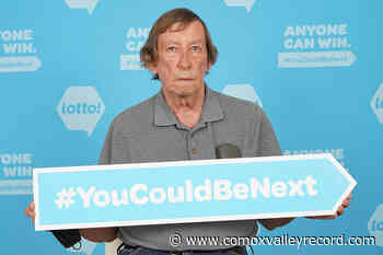 Nanaimo man celebrates ‘overwhelming’ $1-million Lotto Max win - Comox Valley Record