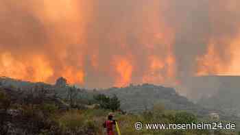 Waldbrand an der Costa Blanca breitet sich aus