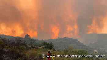 Waldbrand an der Costa Blanca breitet sich aus