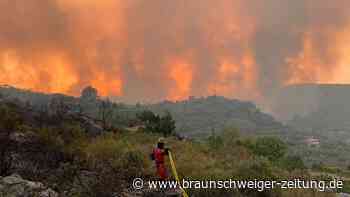 Waldbrand an der Costa Blanca breitet sich aus