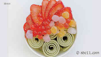 Icicles in SF rolls up ice cream with unlimited toppings