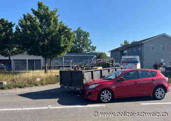 Wil SG: 15’000 Franken Sachschaden bei Unfall - Polizei-Schweiz.ch