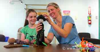 Hands-in learning: Kids learn to make puppets at Cape Breton library - Saltwire