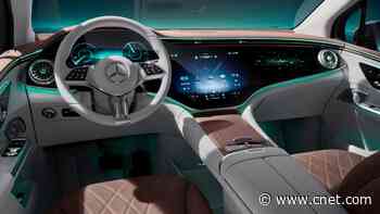 Mercedes-Benz EQE SUV Interior Isn't Surprising     - CNET