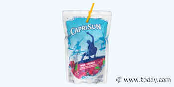 5,760 cases of Capri Sun Wild Cherry recalled due to contamination with cleaning solution