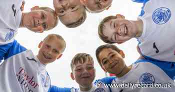 Local children's team scores funding from Taylor Wimpey at Duncarnock, Barrhead - Daily Record