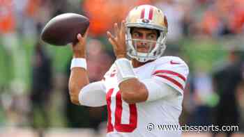 Jets don't appear interested in adding 49ers' Jimmy Garoppolo with Zach Wilson injured, per report