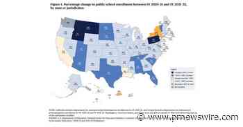 Nation's Total Public School Enrollment Did Not Change from Fall 2020 to Fall 2021