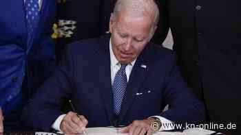 Milliardeninvestitionen: Biden unterzeichnet Gesetzespaket für Klima und Soziales