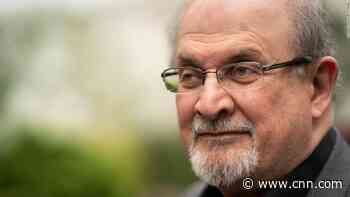 Salman Rushdie is awake and 'articulate'