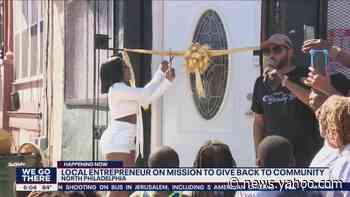 North Philadelphia entrepreneur using tragedy to build hope and light for her community - Yahoo News