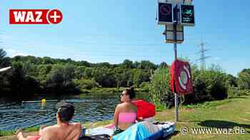 Badestelle bei Essen: Freude über Abkühlung in der Ruhr - WAZ News