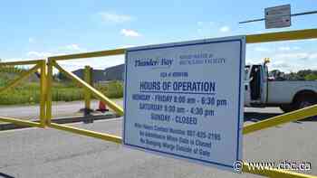 Thunder Bay landfill reopens after fire, operations back to normal - CBC.ca
