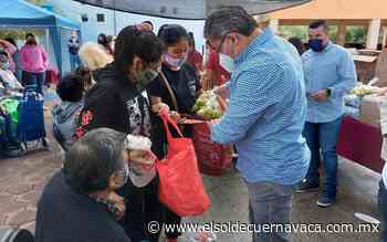 Jiutepec entrega 211 dotaciones alimentarias - El Sol de Cuernavaca