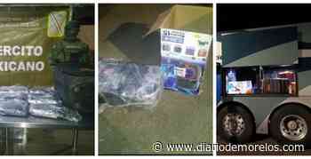 Envían de Cuernavaca a Aguascalientes 15 kg de marihuana en bocina, mediante autobús de pasajeros - Diario de Morelos