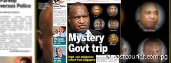 PM and high level government team travel to Singapore, return today - POST-COURIER