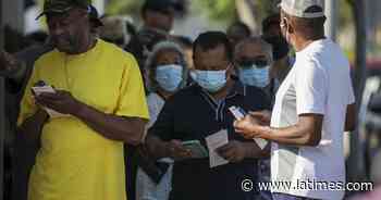 L.A. County drops out of high COVID-19 level as surge eases - Los Angeles Times