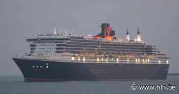 Queen Mary 2 meert aan in Zeebrugge | Brugge | hln.be - Het Laatste Nieuws