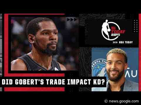 Rudy Gobert ruined Kevin Durant's chances at getting traded! - Matt Barnes | NBA Today - ESPN
