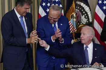 Biden signs massive climate and health care legislation - Kitchener.CityNews.ca