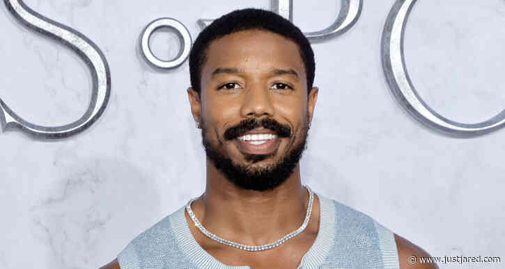 Michael B. Jordan Shows Off His Muscles at 'The Lord of the Rings: The Rings of Power' Premiere
