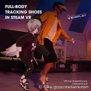 Surplex Announces Launch of Full-Body VR Tracking Shoes - GlobeNewswire