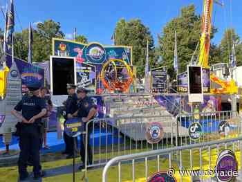 Volksfest-Blaulicht - Video zeigt Zwischenfall bei Fahrgeschäft - idowa