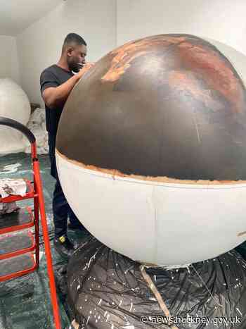 Trail of globe sculptures across Hackney shines light on racial justice - News