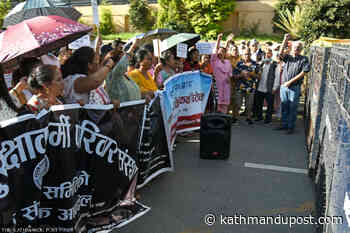 Victims protest planned changes to transitional justice law - The Kathmandu Post