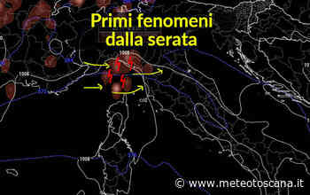 TEMPO IN PEGGIORAMENTO PRIME PRECIPITAZIONI TRA MASSA, VIAREGGIO, PISA E LIVORNO POSSIBILI DALLA NOTTE – METEO - Meteo Toscana