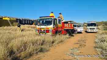 Train crash shuts down major Queensland rail line for second time in a month