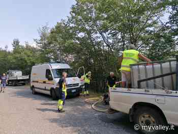 Nembro, acqua per Salmezza grazie alla Protezione civile - MyValley.it
