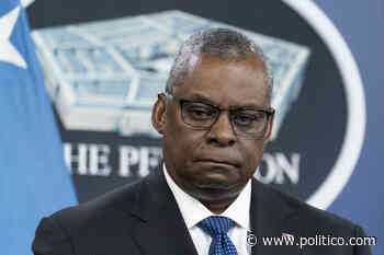 Defense Secretary Austin tests positive for Covid - POLITICO