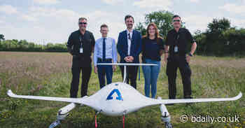 Coventry company shows off drone delivery capabilities to Regional Mayor - Bdaily