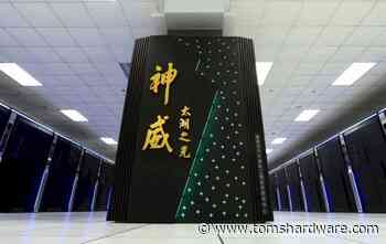 Chinese Exascale Supercomputer Faces Frontier in Gordon Bell Prize - Tom's Hardware