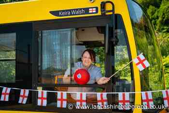 Former Blackburn Rovers' Lioness gets her own Rosso bus