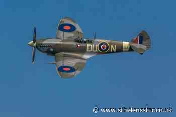 Why you may have spotted a Spitfire and Lancaster Bomber flying over St Helens - St Helens Star