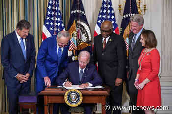 Biden signs major climate, health care and tax bill into law