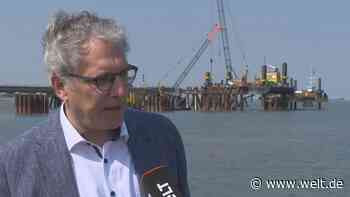 „Können mit dem LNG-Terminal acht Prozent des deutschen Gasbedarfs decken“