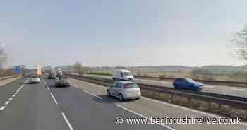 Man dies after Luton box van collides with crane on M1 near Ridgmont - Bedfordshire Live