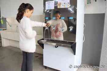 Prefeitura de Capivari entrega 32 novos bebedouros industriais para as escolas municipais - Prefeitura de Capivari (.gov)